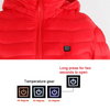 Image of Heated Electric Warming Jacket Coat Fleece Work Body Battery Heating Apparel for Men and Women