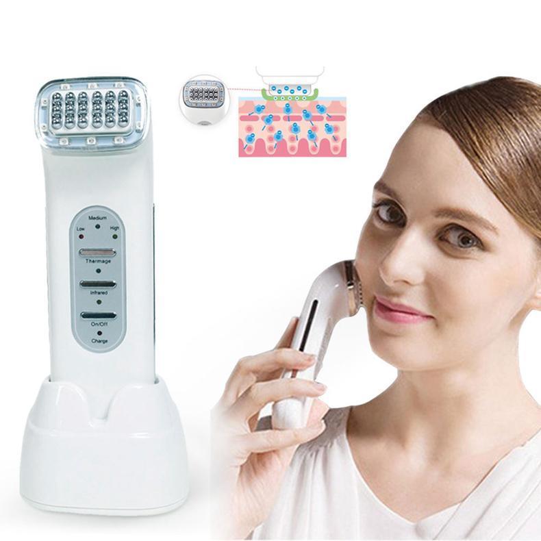 Portable Mini Infrared Thermage RF Skin Tightening Facial Contouring At Home Device - Balma Home