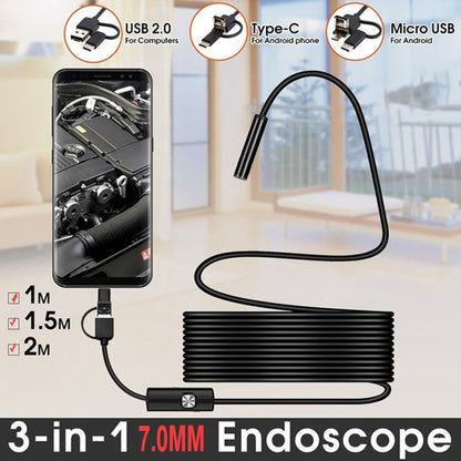 3 in 1 HD Inspection Endoscope For Phone l Wifi Endoscope