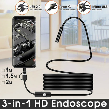 3 in 1 HD Inspection Endoscope For Phone l Wifi Endoscope