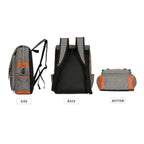 Vintage Laptop Backpack College School Bag with USB Port