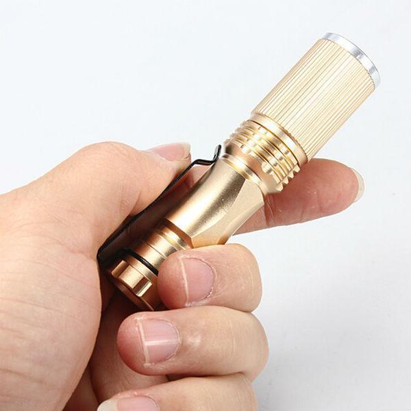 Zoomable LED Flashlight+Battery+Charger