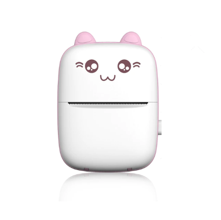 Mini Printer Photo Portable Wireless Pocket Cute Sticker Thermal Portable Printer For Android iOS