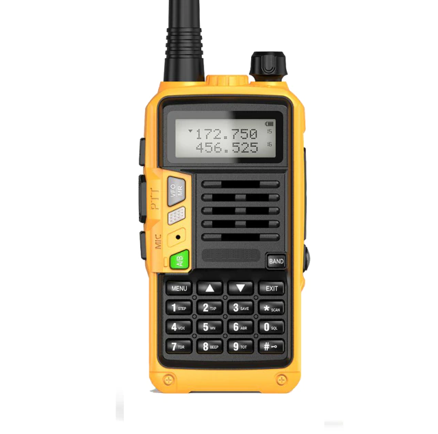 Powerful Handheld Long Range Walkie Talkie Transceiver With UHF VHF 2 Way Radios Dual Band