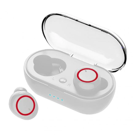 Wireless Headphones For The TV Earbuds Microphone With Charging Box Wireless Bluetooth Headphones