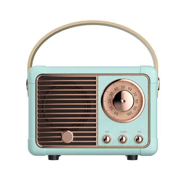 Bluetooth Boombox H2 Classical Retro Decor USB Portable Vintage Speaker Bluetooth Mini Player