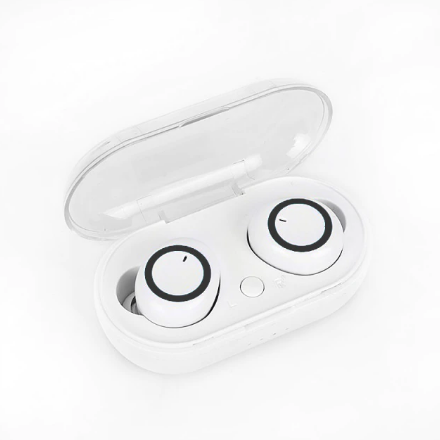 Wireless Headphones For The TV Earbuds Microphone With Charging Box Wireless Bluetooth Headphones