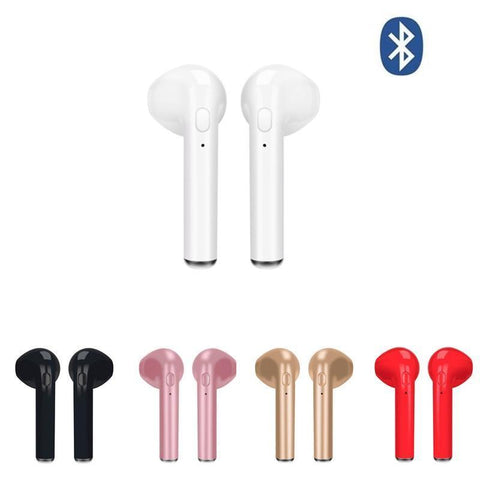 Wireless Earpiece Bluetooth Earphones I7 i7s TWS Earbuds Headset With Mic For Phone iPhone Xiaomi Samsung Huawei LG
