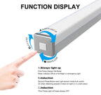 Motion Sensor LED Wardrobe Light Rechargeable Sensitive White Light