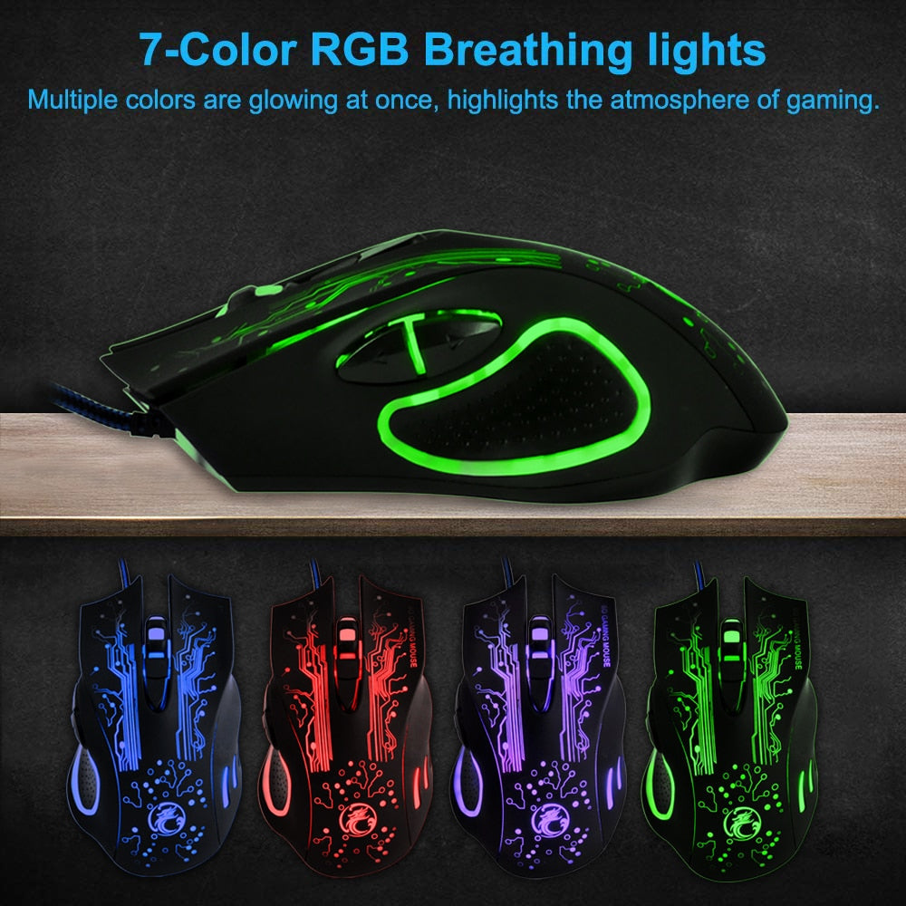 Legendary Dragon Gaming Mouse - 3200 DPI