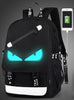 Image of Boys School Charging Backpack Student Luminous Animation Usb Charge Changeover Joint - Balma Home