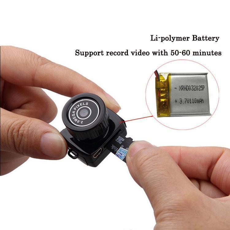 Smallest Portable Audio Video Night Vision Mini Camera Webcam - Balma Home