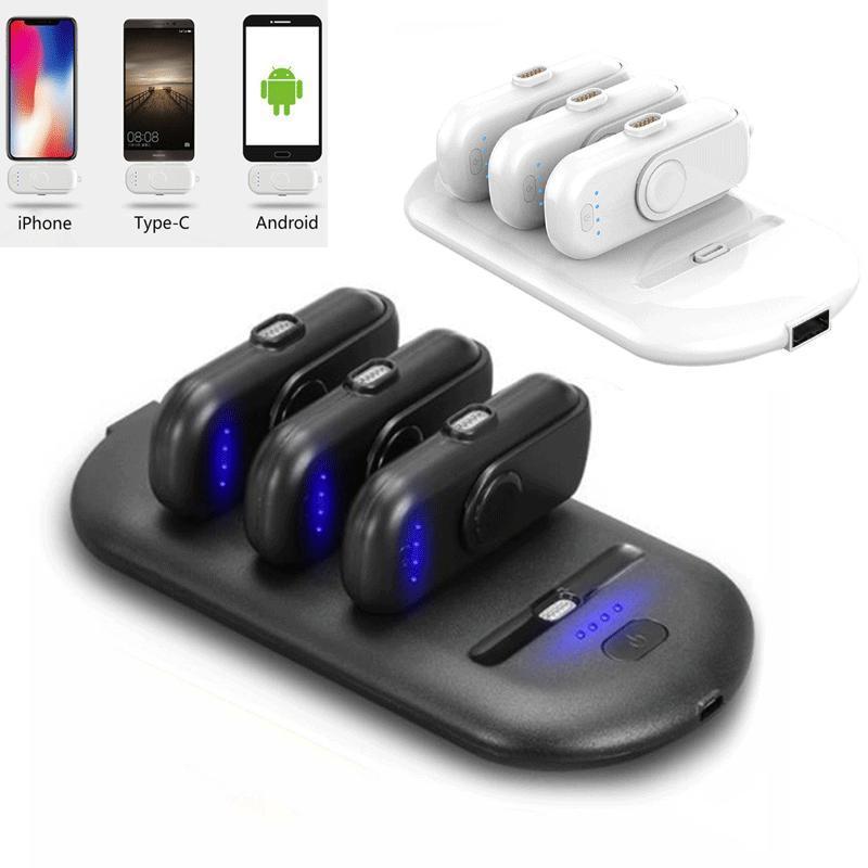 Portable Power Bank Charger - Mini Magnetic Charging Packs For iPhone Samsung Xiaomi