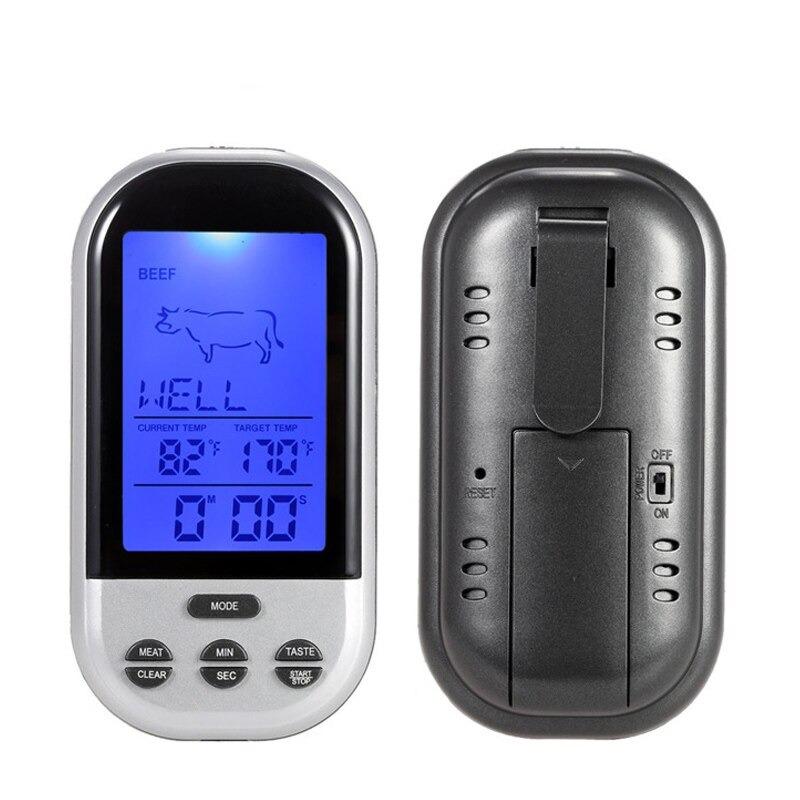 Digital Wireless Oven Thermometer with Timer Alarm