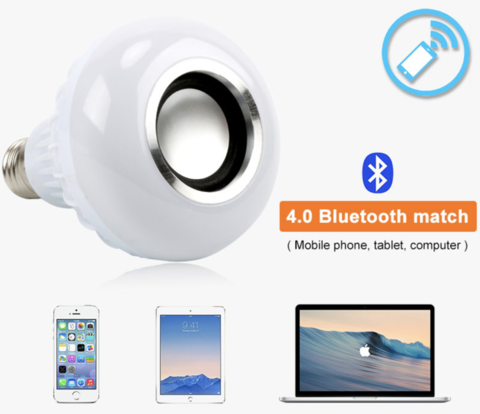 Wireless Bluetooth Lightbulb Speaker - Balma Home