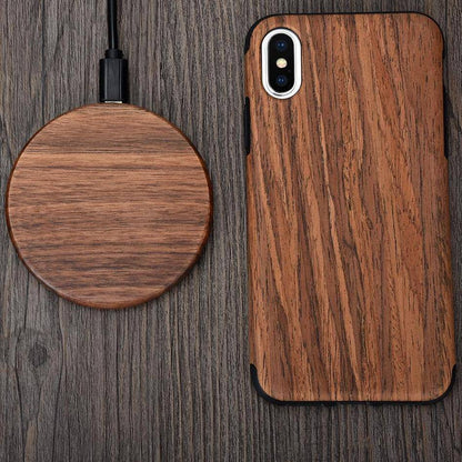 FastCharge Wireless Charger (Wood) - Balma Home