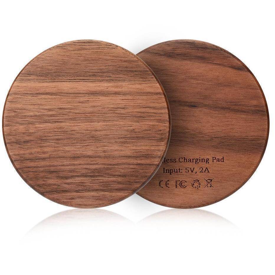 FastCharge Wireless Charger (Wood) - Balma Home