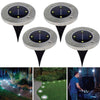 Image of Waterproof Solar Powered LED Disk Lights