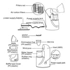 Portable Silent Ultrasonic Nebulizer