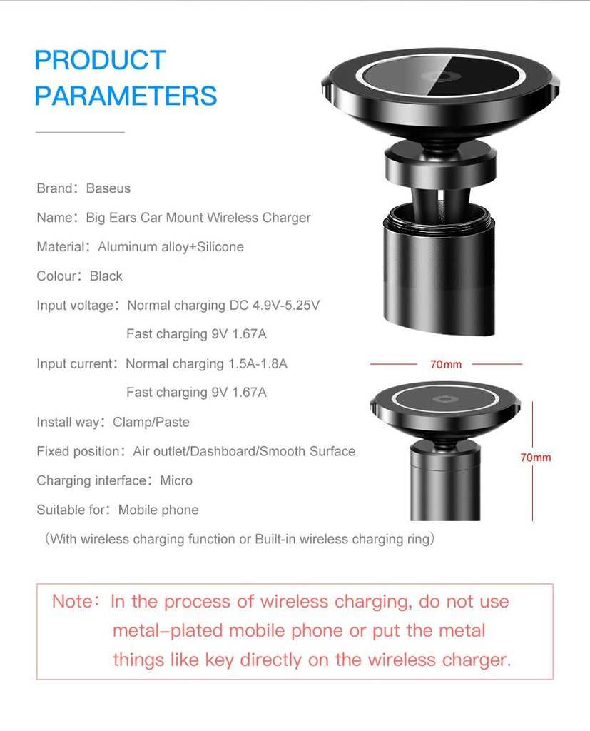 Magnetic Wireless Charge Stand