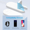 Image of 2 in 1 Wireless Charging Pad for Smartphone & iWatch - Balma Home