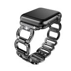 Rhinestone Stainless Steel Strap for Apple Watch