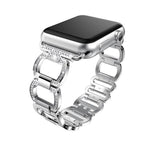 Rhinestone Stainless Steel Strap for Apple Watch