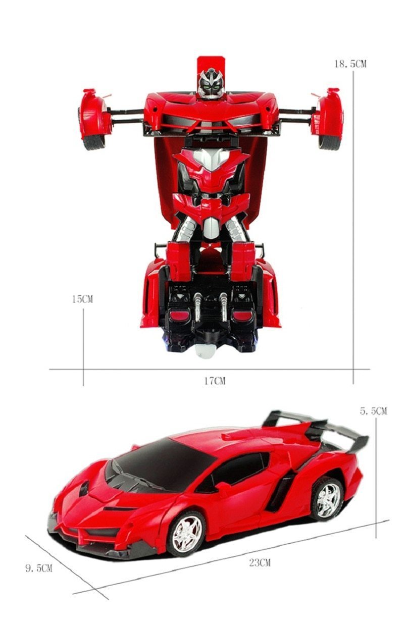 2 in 1 Transformer Remote Control Car Toy Gift For Kids - Balma Home