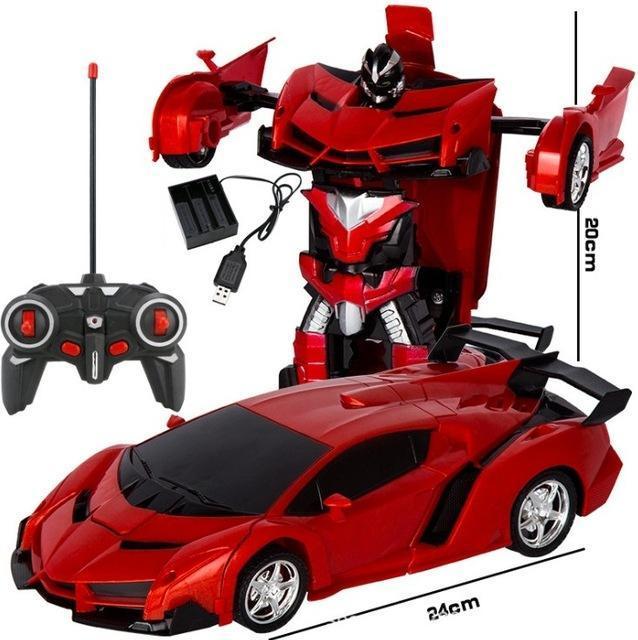 2 in 1 Transformer Remote Control Car Toy Gift For Kids - Balma Home