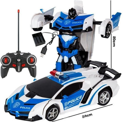 2 in 1 Transformer Remote Control Car Toy Gift For Kids - Balma Home