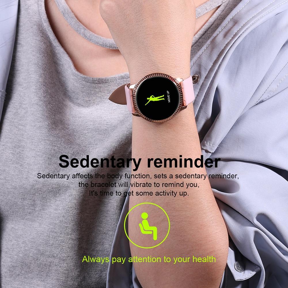 Women's Smart Watch Waterproof Fitness Heart Monitor Sport Smartwatch