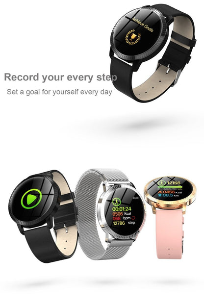 Women's Smart Watch Waterproof Fitness Heart Monitor Sport Smartwatch