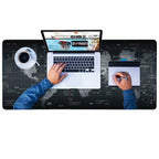 Extra Large Desk Mat 31.5"x11.8" Gaming Mouse Pad World Map
