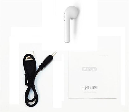 Wireless Earpiece Bluetooth Earphones I7 i7s TWS Earbuds Headset With Mic For Phone iPhone Xiaomi Samsung Huawei LG