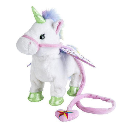 Electric Walking Unicorn Plush Toy - Balma Home